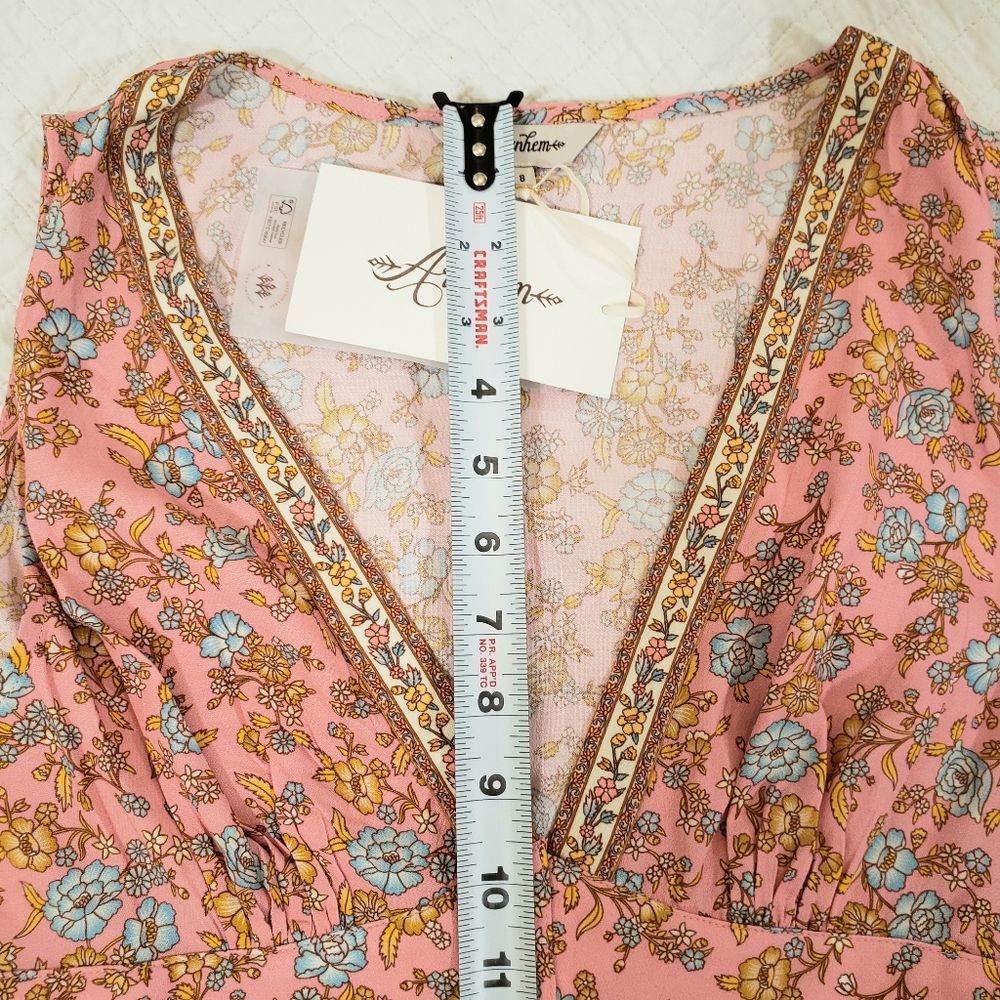 Arnhem Honey Halter Top Playdress Mini Dress - Picture 14 of 16